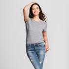 Women's Meriwether Crew Neck Short Sleeve T-shirt - Universal Thread Gray