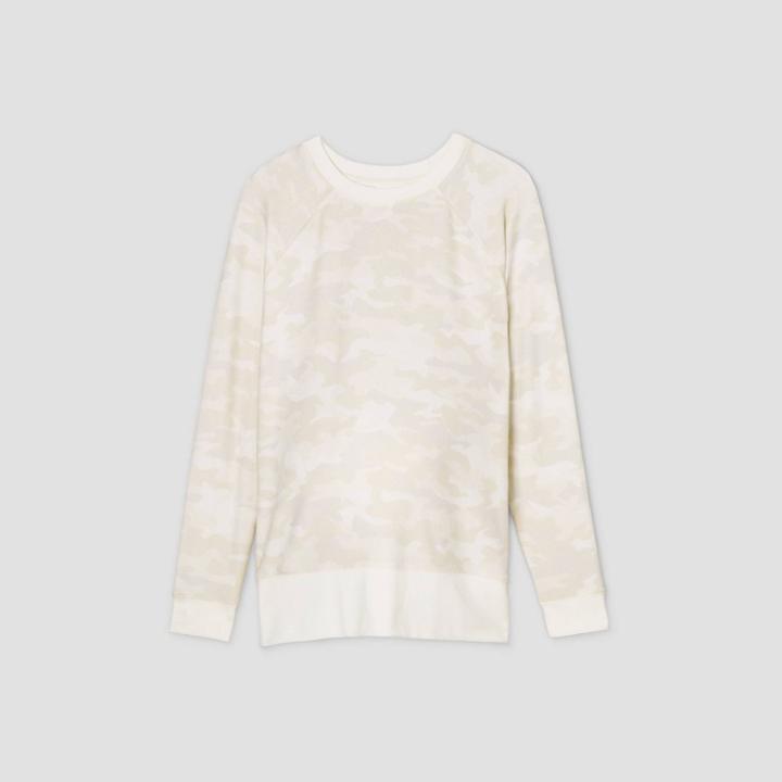 Maternity Camo Print Sweatshirt - Isabel Maternity By Ingrid & Isabel