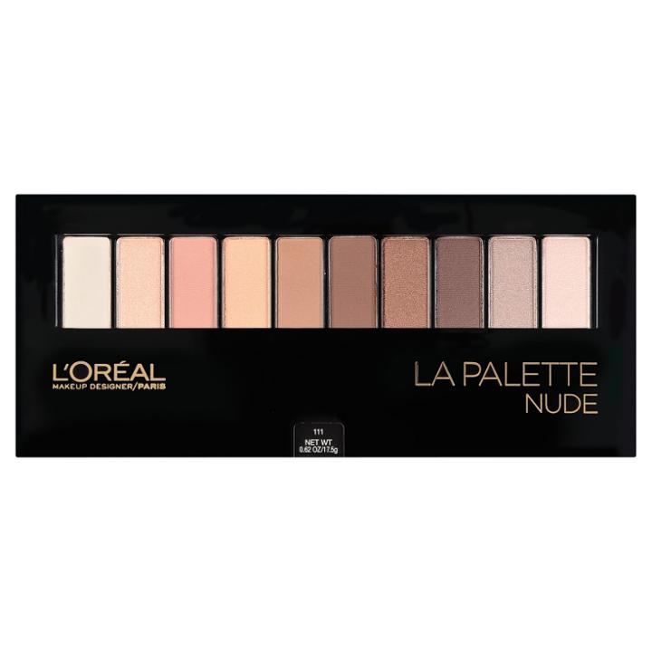 L'oreal Paris Colour Riche La Palette Nude Eye Shadow - 0.10oz, Adult Unisex, Nude