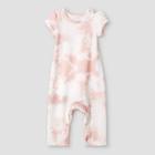 Grayson Mini Baby Girls' Tie-dye Romper - Pink Newborn