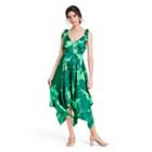 Tie Strap Asymmetrical Hem Dress - Alexis For Target Green Xxs
