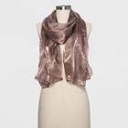 Estee & Lilly Satin Chiffon Wrap - Blush