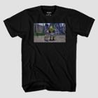 Men's Universal Shrek Short Sleeve Graphic T-shirt - Black