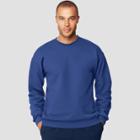 Hanes Men's Ultimate Cotton Sweatshirt - Deep Blue