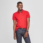 Target Men's Short Sleeve Slim Fit Loring Polo Shirt - Goodfellow & Co Red Velvet