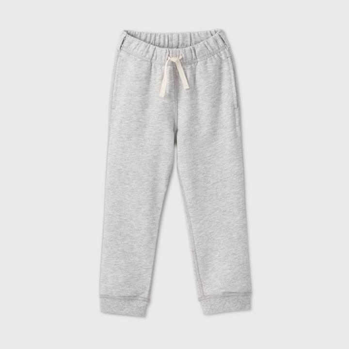 Toddler Girls' Adaptive Jogger Pants - Cat & Jack Gray