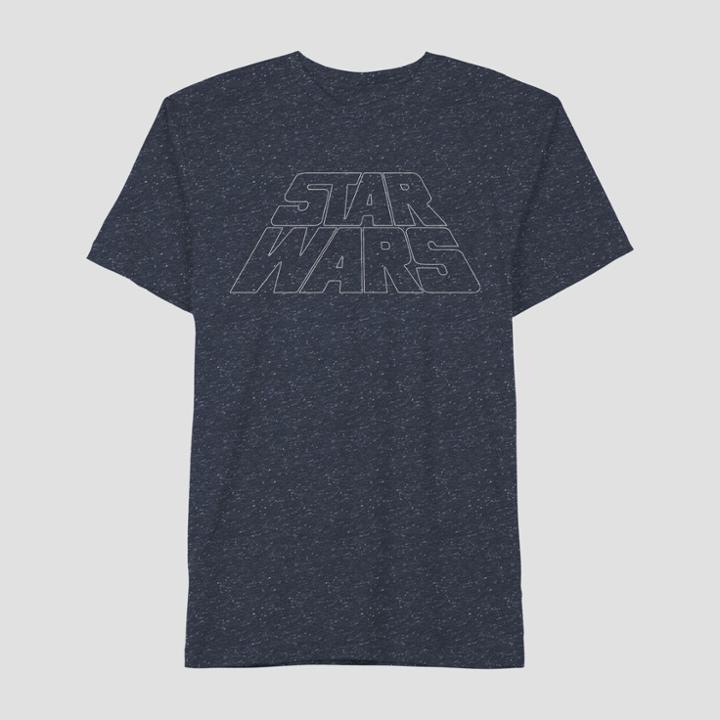 Boys' Star Wars Short Sleeve T-shirt - Navy Heather