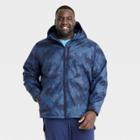 Men's Big Softshell Sherpa Jacket - All In Motion Navy Blue