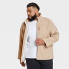 Men's Fleece Softshell Jacket - All In Motion Beige