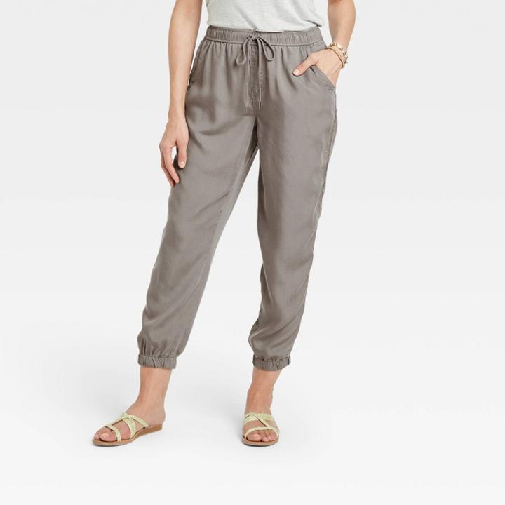 Women's Jogger Pants - Knox Rose Gray