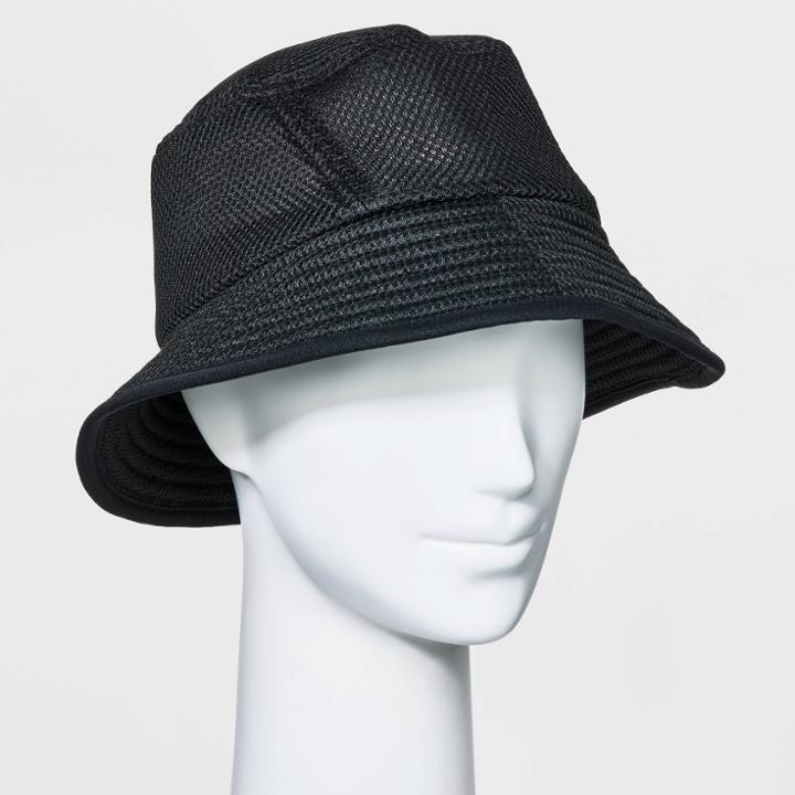 Women's Mesh Bucket Hat - All In Motion Black