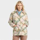 Women's Woven Quilted Jacket - Universal Thread Cream