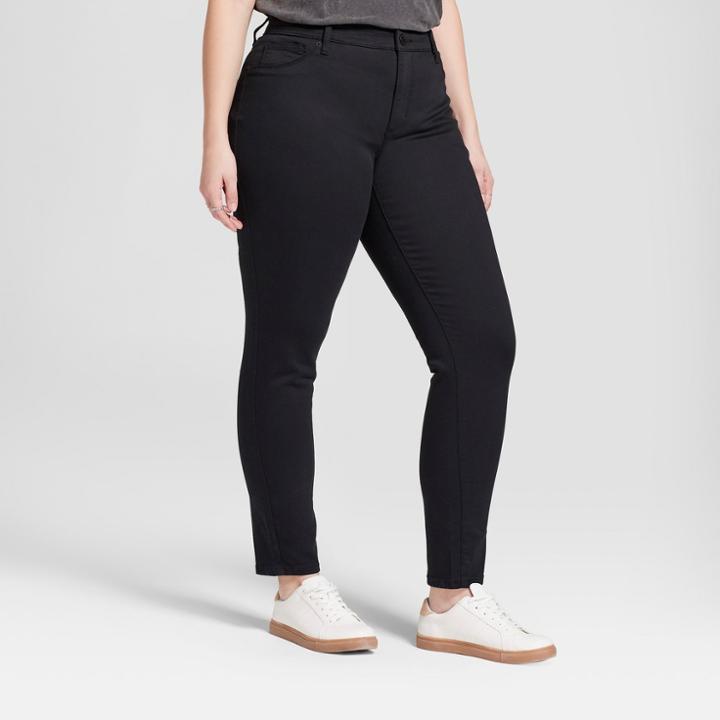 Women's Plus Size Jeggings - Universal Thread Black
