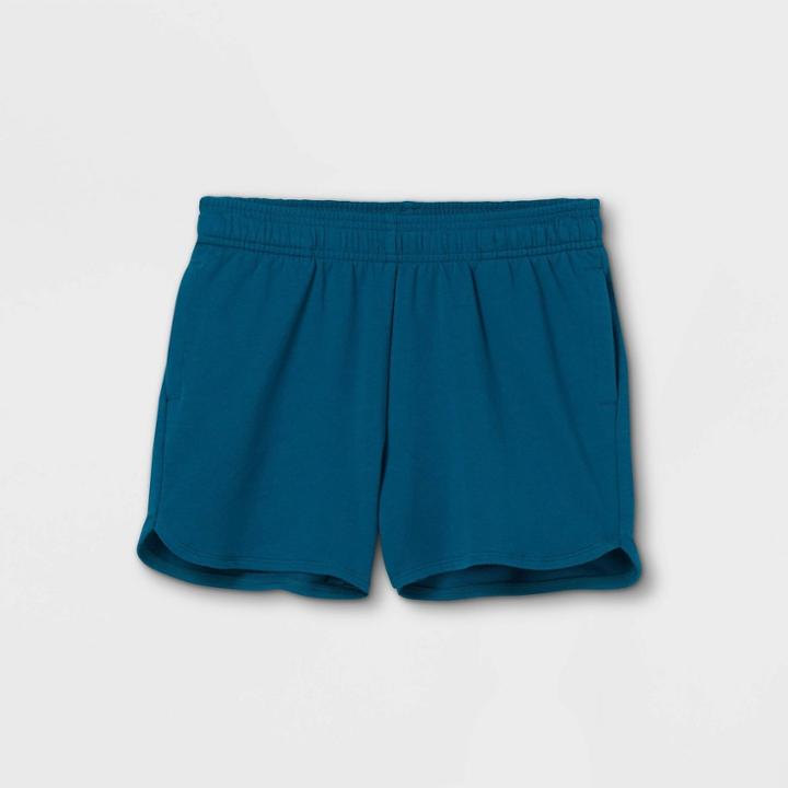 Girls' Performance Shorts - All In Motion Teal