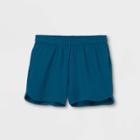 Girls' Performance Shorts - All In Motion Teal
