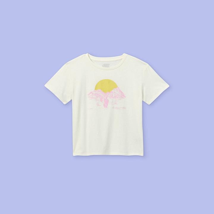 More Than Magic Girls' Desert Scene Short Sleeve Graphic T-shirt - More Than