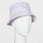 Women's Floral Tropical Bucket Hat - Wild Fable Light Purple One Size, Women's