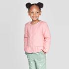 Oshkosh B'gosh Toddler Girls' Fashion Jacket - Pink 18m, Toddler Girl's