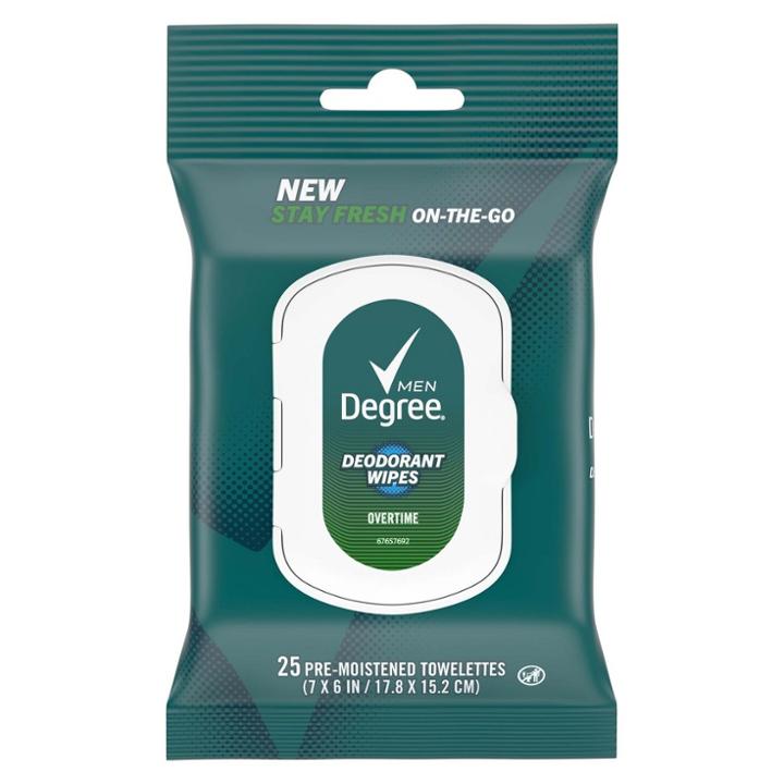 Degree For Men Cool Rush Deodorant Wipes