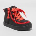 Toddler Boys' Hi Top Essential Sneakers Billy Footwear - Black/red