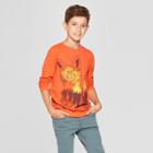 Boys' Fox Long Sleeve Graphic T-shirt - Cat & Jack Orange
