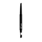 Nyx Professional Makeup Fill & Fluff Eyebrow Pomade Pencil Black - 0.007oz, Adult Unisex