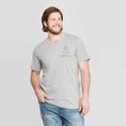 Petitemen's Big & Tall Printed Short Sleeve Roam Free Graphic T-shirt - Goodfellow & Co Thundering Gray
