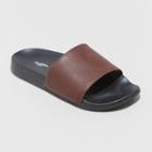 Men's Denver Slide Sandals - Goodfellow & Co Brown