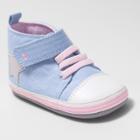 Baby Girls' Surprize By Stride Rite Darla High Top Sneaker Mini Shoes - Chambray Blue