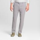 Men's Printed Straight Fit Lightweight Trouser - Goodfellow & Co Gray Herringbone