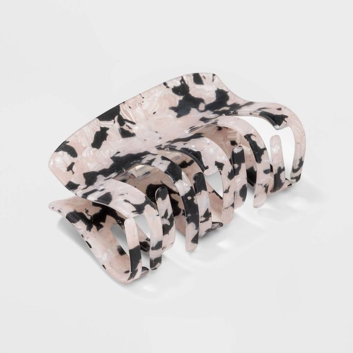 Matte Speckled Claw Hair Clip - Universal Thread Black