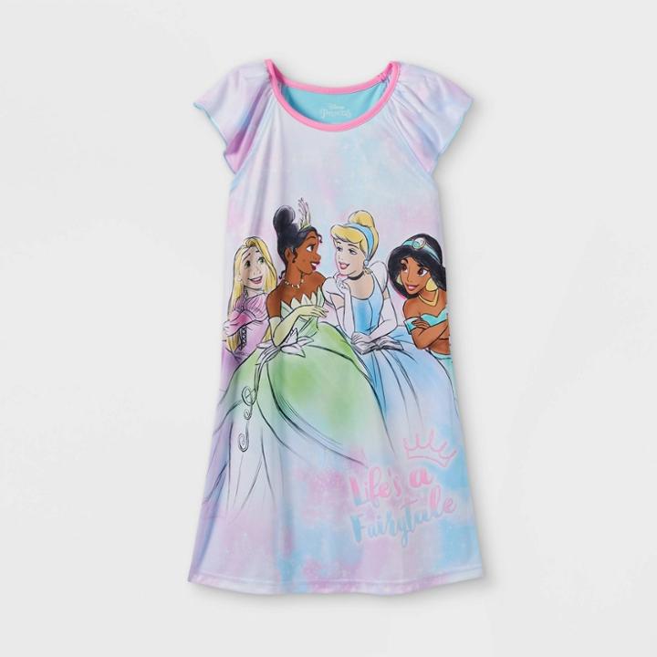 Girls' Disney Princess Nightgown - Pink