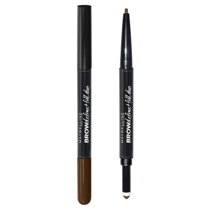 Maybelline Eyestudio Brow Define + Fill Duo 260 Deep Brown