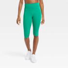 Women's Sculpt Ultra High-rise Cropped Leggings 13 - All In Motion Vibrant Green