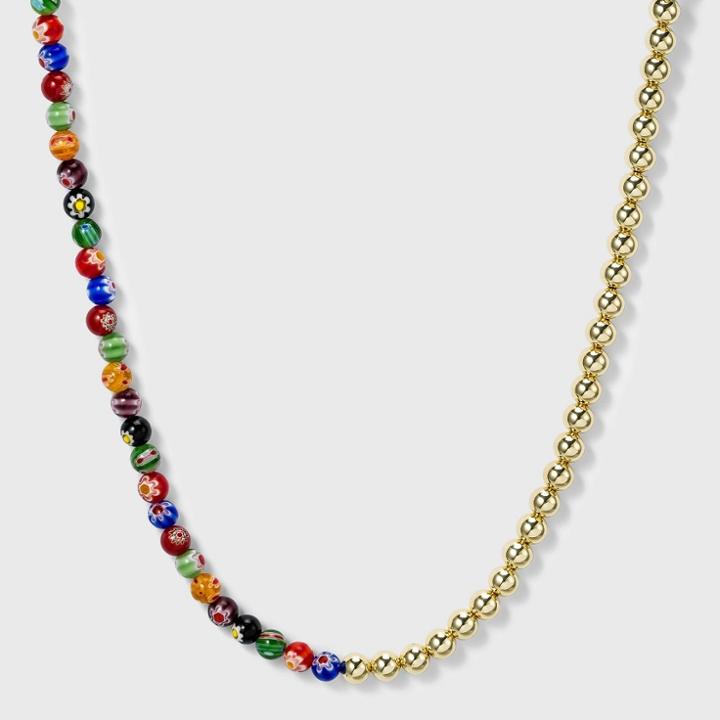 Sugarfix By Baublebar Dual Beaded Statement Necklace