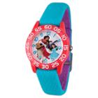Girls' Disney Elena Of Avalor Red Plastic Time Teacher Watch - Blue