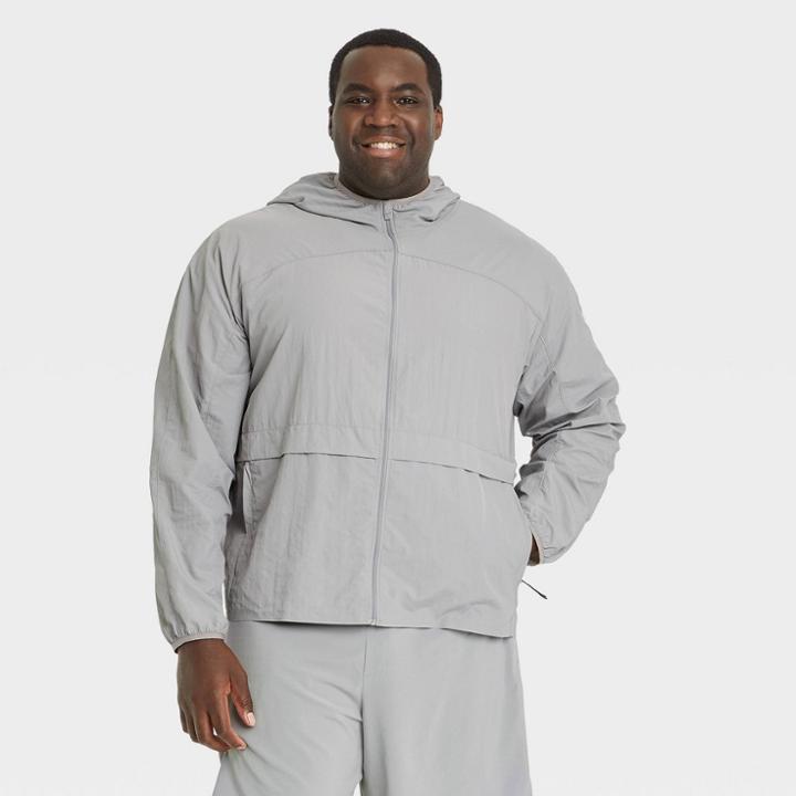 Men's Big & Tall All In Packable Jacket - All In Motion Gray