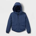 All In Motion Girls' Solid Anorak Jacket - All In