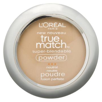 L'oreal Paris True Match Powder N4 Buff Beige .33oz, Buff Beige N4