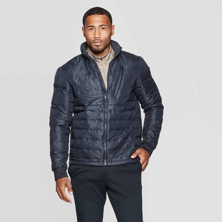 Men's Lightweight Puffer Jacket - C9 Champion Black M,
