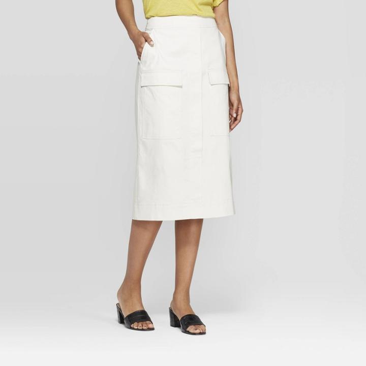 Women's Midi Utility Skirt - Prologue Cream