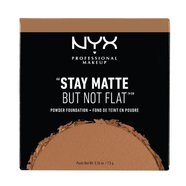 Nyx Professional Makeup Stay Matte But Not Flat Powder Foundation Cocoa (brown)