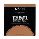 Nyx Professional Makeup Stay Matte But Not Flat Powder Foundation Cocoa (brown)