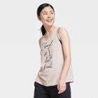 Women's Active Graphic Tank Top - All In Motion Gray