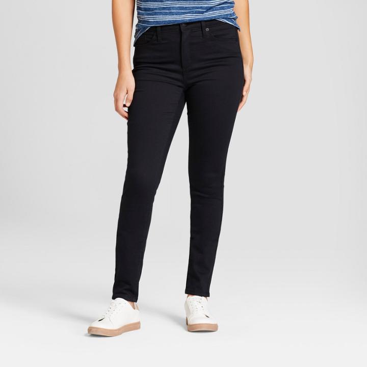 Target Women's High-rise Skinny Jeans - Universal Thread Black