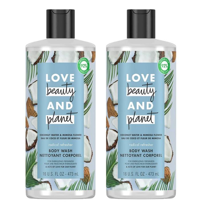Love Beauty And Planet Love Beauty & Planet Refreshing Body Wash Soap Coconut Water & Mimosa