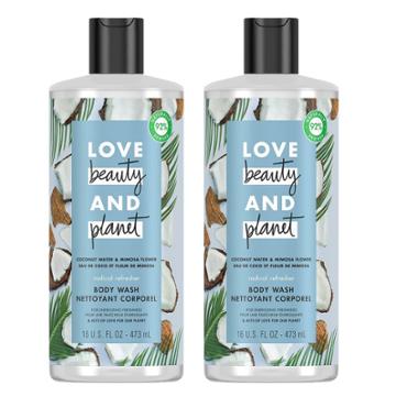 Love Beauty And Planet Love Beauty & Planet Refreshing Body Wash Soap Coconut Water & Mimosa