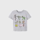 Toddler Boys' Disney Toy Story Short Sleeve T-shirt - Gray 4t - Disney