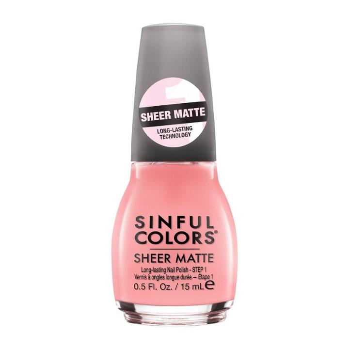 Sinful Colors Sheer Mattes Nail Polish - Icing On The Cake