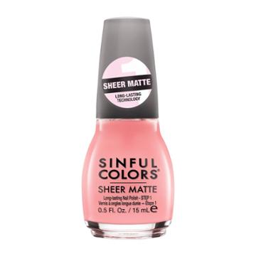 Sinful Colors Sheer Mattes Nail Polish - Icing On The Cake
